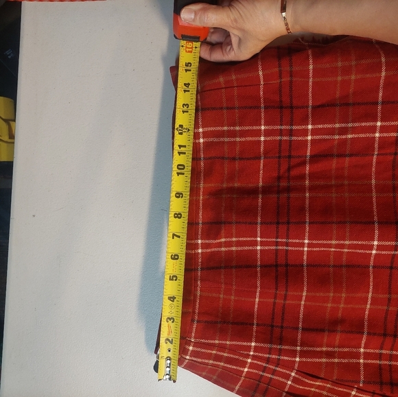 James Pringle Weavers of Inverness Scottish Kilt Red Plaid Wool 14 UK16 - Picture 9 of 9